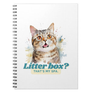 Cat Mom Gifts, Amusing Quote Notebook
