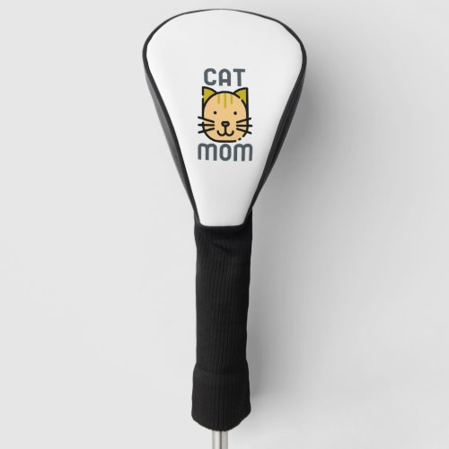 Cat Mom           Golf Head Cover