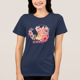 Cat mom humour t-shirt - funny quote tee for women