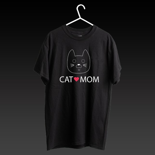 Cat Mom Mother Lover Mom Kitty Cute Funny Meow     T-Shirt (Creator Uploaded)