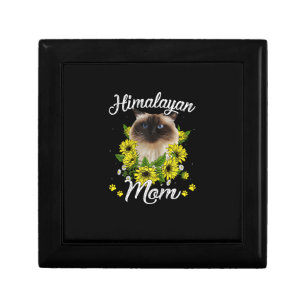 Cat Mom Mother's Day Gifts Sunflower Himalayan Mom Gift Box