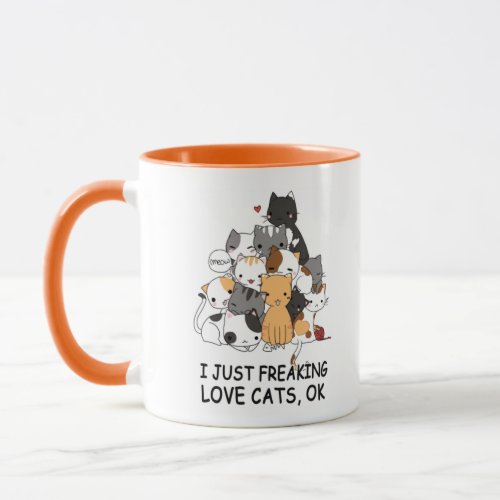 cat mom mug for a cat foster mom into feral cats