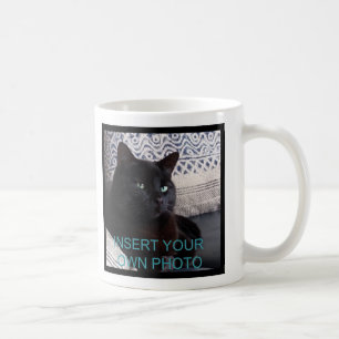 Cat Mom Mum Photo Mug