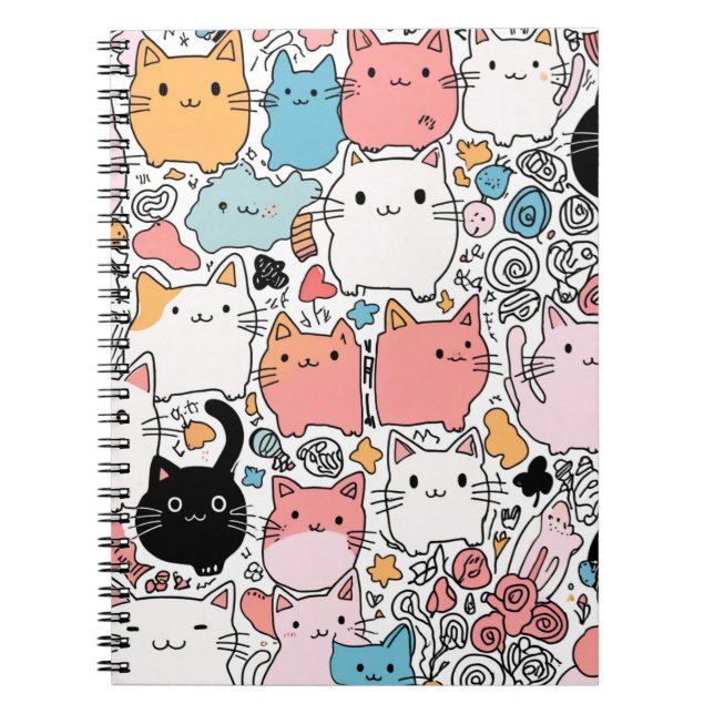 cat mom notebook (Front)