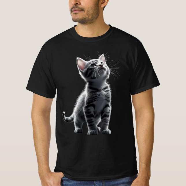 Cat Mom or Cat Dad T-Shirt (Front)