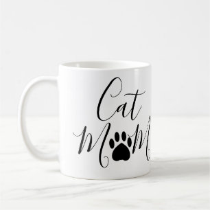 Cat Mom Personalized Photo Coffee Mug