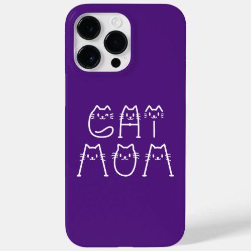 Cat Mom Pet Lover Case_Mate iPhone 14 Pro Max Case