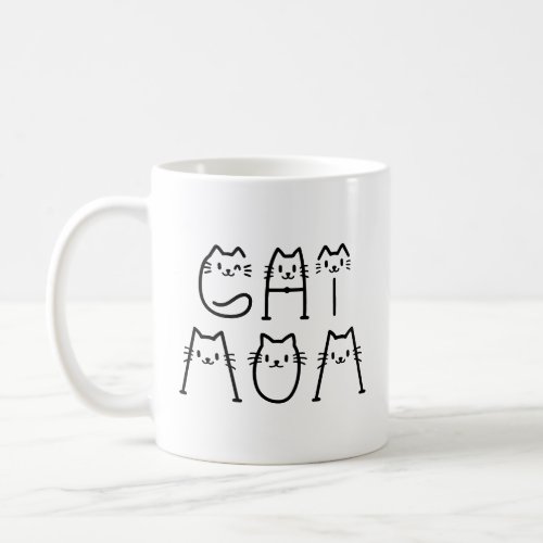 Cat Mom Pet Lover  Coffee Mug