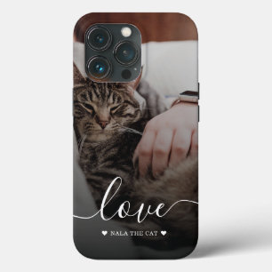 Cat Mom Pet Photo iPhone 13 Pro Case