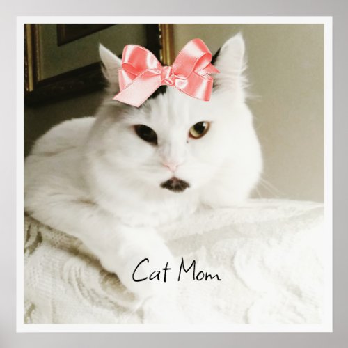 Cat Mom Pet Photo Holder
