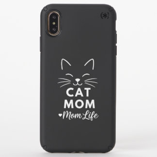 Cat Mom Phone Case | Cute Mom Life iPhone XS Max