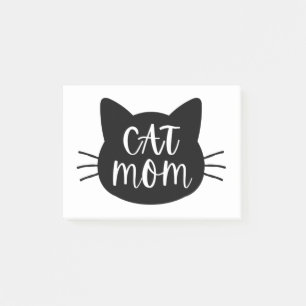 Cat Mom Post-it Notes