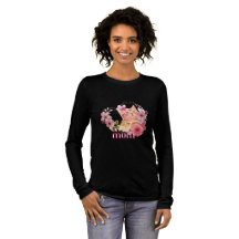 Cat Mom Shirt – Cute Floral Kitten Graphic Tee