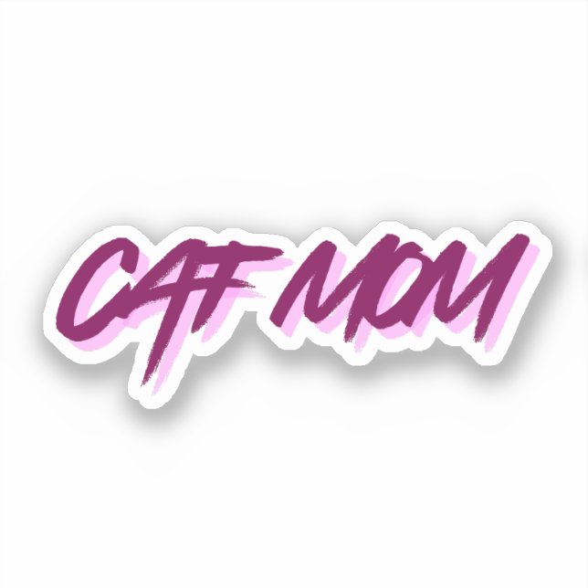 Cat Mom Sticker (Front)