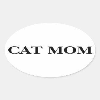 Cat mom stickers