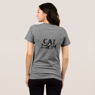 cat mom t shirt