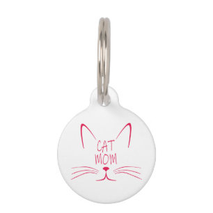 Cat mom The best cat gifts for cat lovers Pet ID Tag