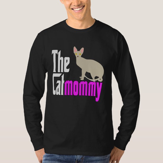 Cat Mom The Catmother Crazy Cat Mother Kitty Mommy T-Shirt (Front)