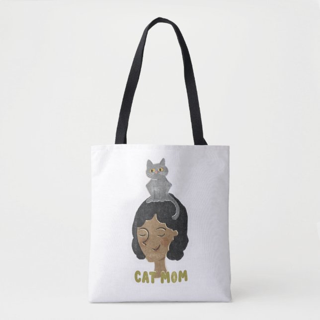 Cat Mom Tote by Felix + Easel (Front)