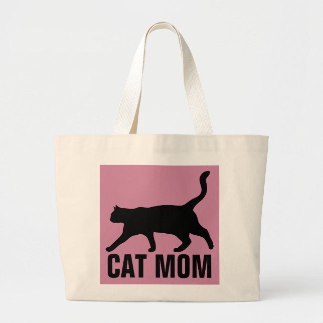 CAT MOM totes bags purses (Front)