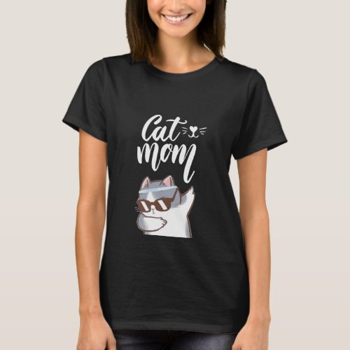 Cat Mom _ Tshirt 