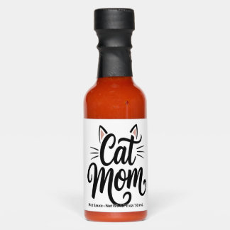Cat Mom Whiskers and Ears Hot Sauces