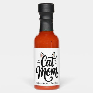 Cat Mom Whiskers and Ears Hot Sauces