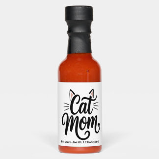 Cat Mom Whiskers and Ears Hot Sauces