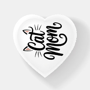 Cat Mom Whiskers and Ears Paperweight