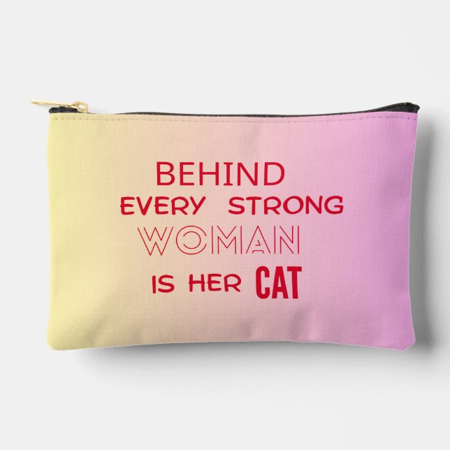 Cat mom's accessory pouch (Front)