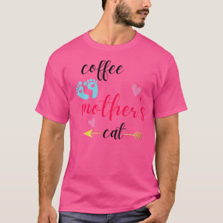 Cat Mother Coffee lover 183 T-Shirt