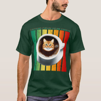 cat mother coffee lover 20 T-Shirt