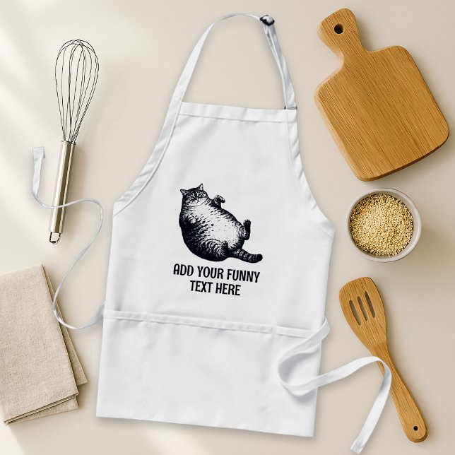 Cat Mother I Am But Skin and Bones For Cat Lover Adult Apron (Creator Uploaded)