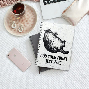 Cat Mother I Am But Skin and Bones For Cat Lover Notebook