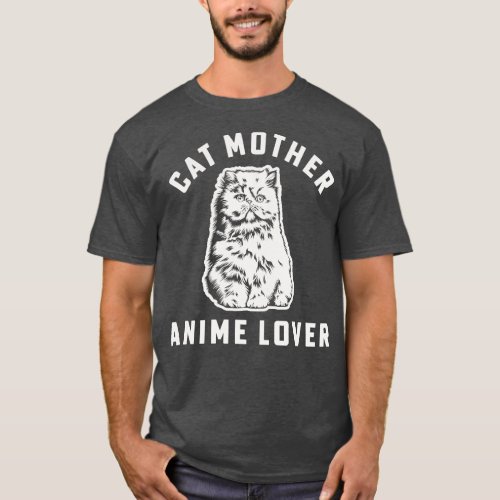 Cat Mother  Lover Cat Mom Japanese  Girl T_Shirt