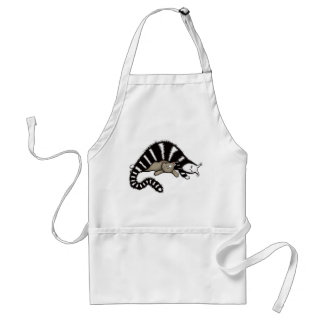 Cat Mother Protects Her Cute Kitty Kid Adult Apron