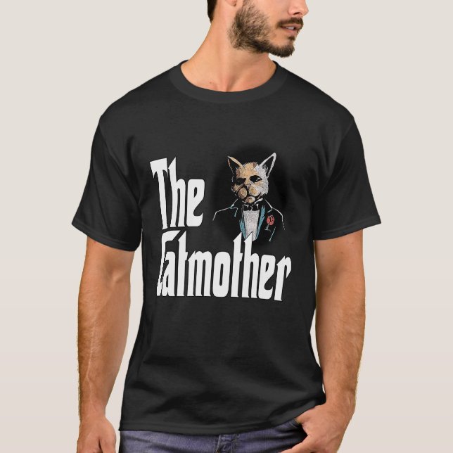 Cat Mother The Catmother Crazy Cat Mom Mama  1 T-Shirt (Front)