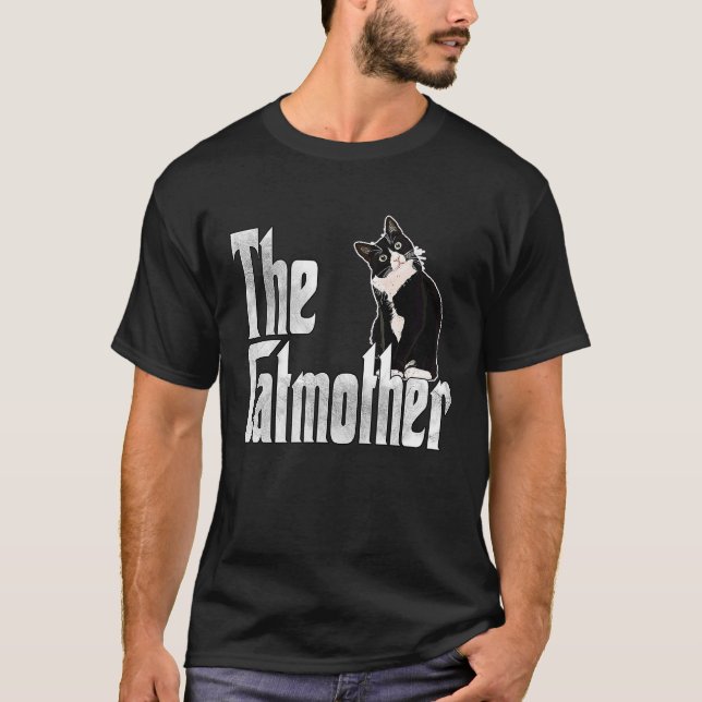 Cat Mother The Catmother Crazy Cat Mom Mama T-Shirt (Front)