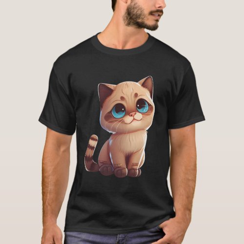 Cat Motif _ Cat Cat Cuddly Kitten T_Shirt