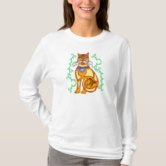 cat motif T-Shirt