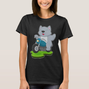 Cat Motorcycle T-Shirt
