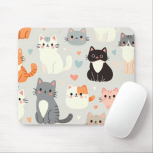 cat mouse pad