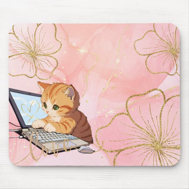 Cat Mouse Pad (Front)