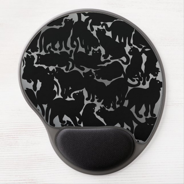 Cat Mousepad Classic Cat Lover Art Mouse Pads (Front)