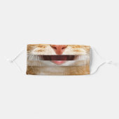 Cat Mouth Funny Nose Kitten Cats Lovers Face Adult Cloth Face Mask (Front, Folded)