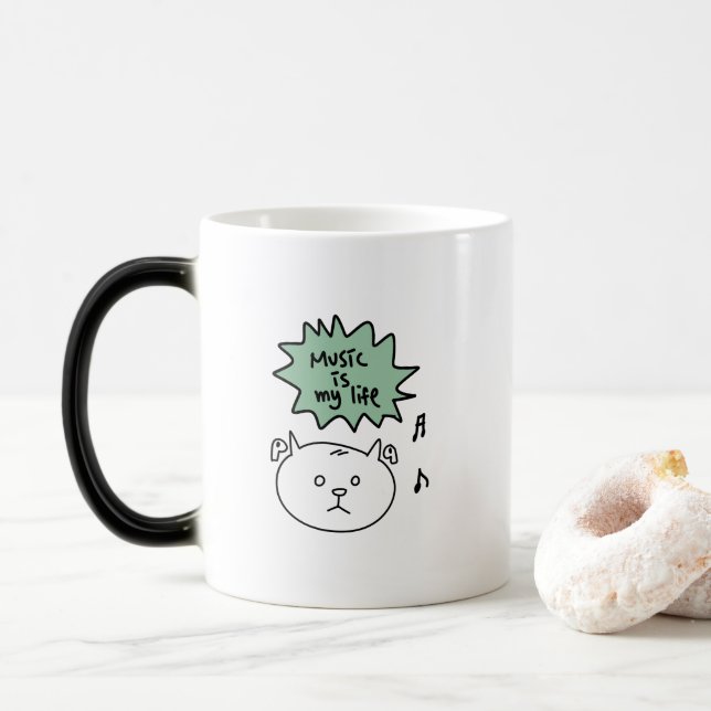 cat mug (With Donut)