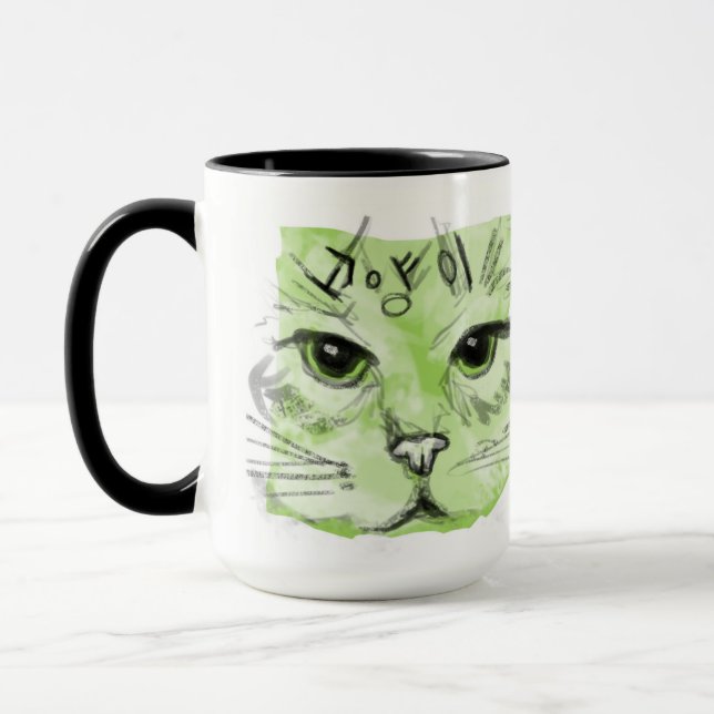 Cat Mug (Left)