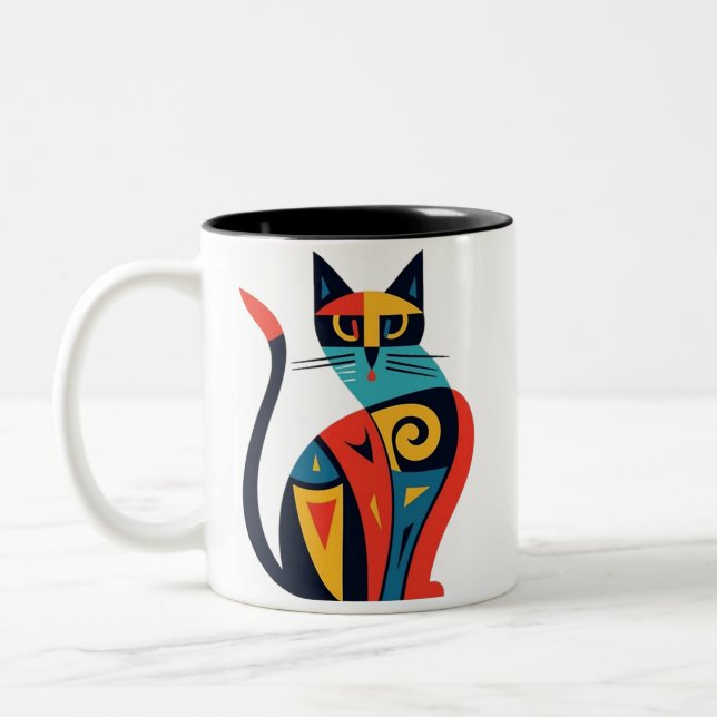 cat mug (Left)