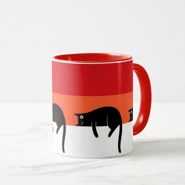 cat mug (Front Right)