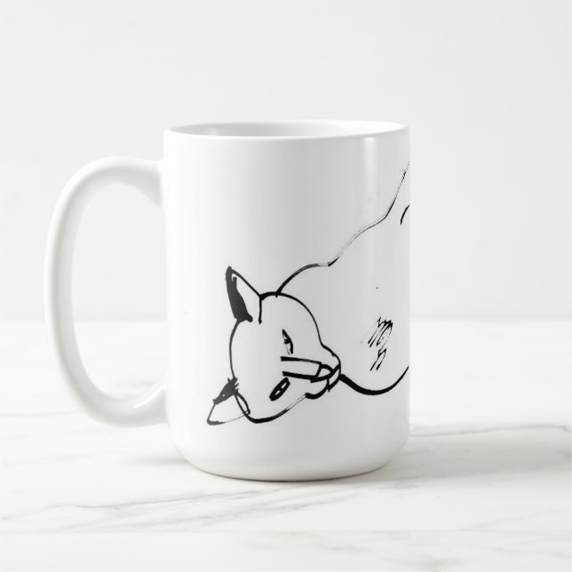 Cat Mug cat mug (Left)